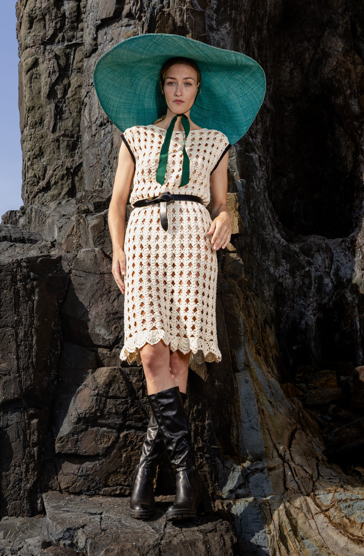 The Paloma Knit Long Dress ブラック Knit Long Dress (001) – Paloma
